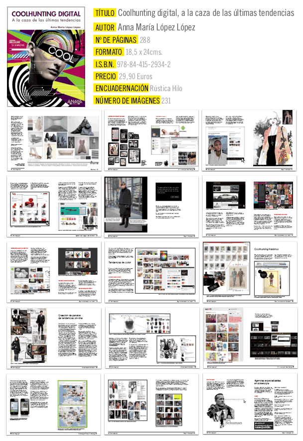 Páginas de ejemplo libro Coolhunting digital
